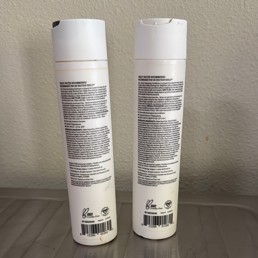 Bosley MD Shampoo and Conditioner Set - Picture 3 of 4